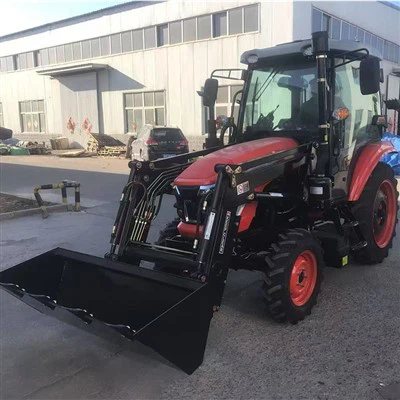 Traktè 50HP ak chajè devan