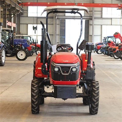 50HP Euro V motè traktè ak parasol